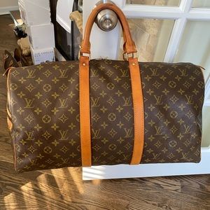 Beautiful vintage Louis Vuitton Keepall 5-0